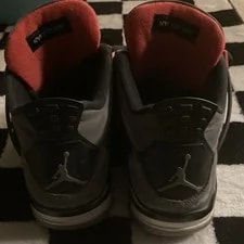 Jordan Air 4 ’S Mid Top Lace Up Basketball 2