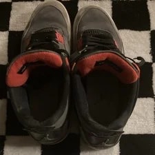 Jordan Air 4 ’S Mid Top Lace Up Basketball 3