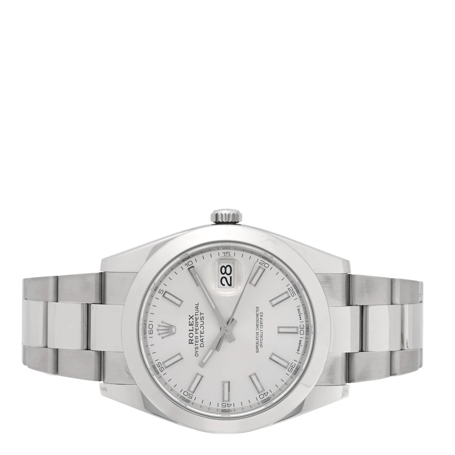 Stainless Steel 41mm Datejust Silver 126300 2