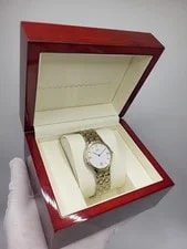 32mm Swiss [N. ] 1998 Omega DeVille 18K Solid Gold S.Steel Quartz 4
