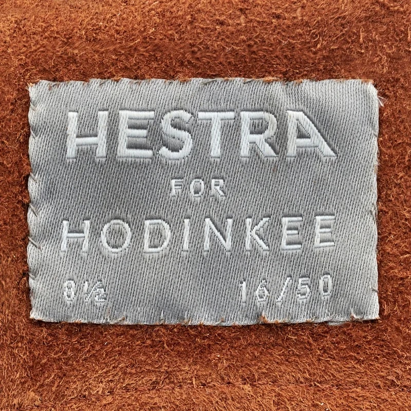 Hestra for Hodinkee Limited Edition Peccary Gloves in Dark Grey 3