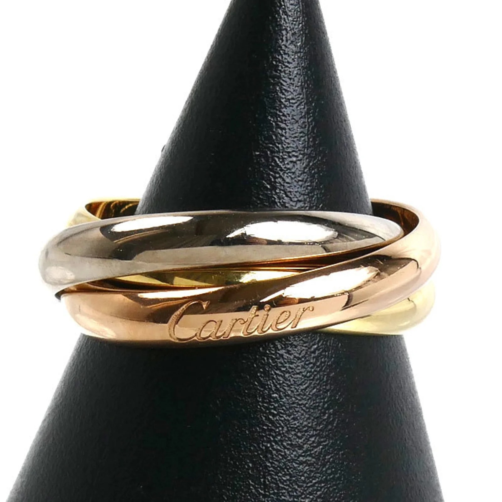 Cartier — Cartier Yellow Gold (18K) (18K) White Gold (18K) Band — Jewelry — resale