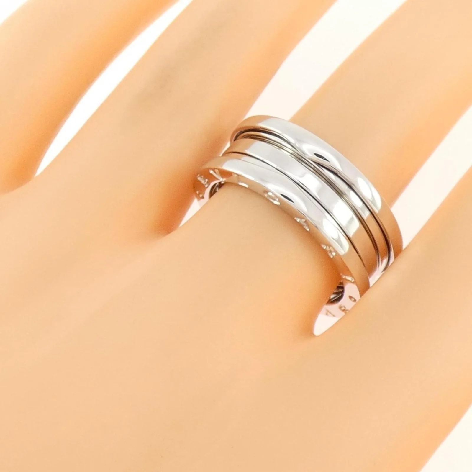 Bvlgari 18K White Gold Band 4