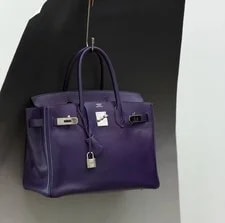 Hermès — Auth Hermès Birkin 30 Anemone — Handbag — resale