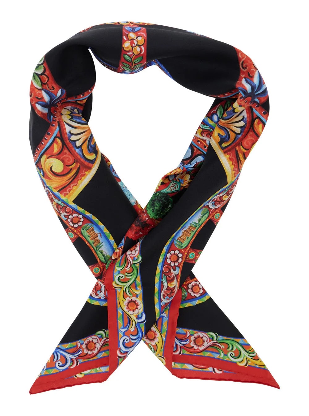 Dolce & Gabbana Carretto Print Scarf — Scarfs 2