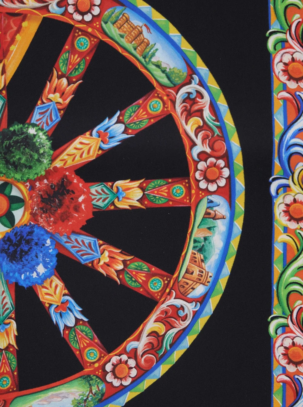 Dolce & Gabbana Carretto Print Scarf — Scarfs 3