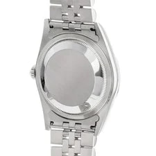 Rolex Datejust 10P Diamond 16234G Silver P Number Second Hand 4
