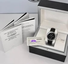 IWC Portofino Chronograph IW391008 – Black Dial – Very Good – Complete Set 2