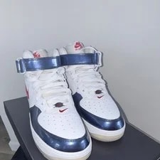 Nike Air Force 1 Mid Top Lace-Up Hook & Loop 2