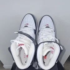 Nike Air Force 1 Mid Top Lace-Up Hook & Loop 4