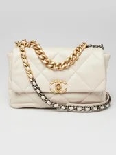 Chanel — Chanel Light Quilted 19 Large Flap — Handbag — resale