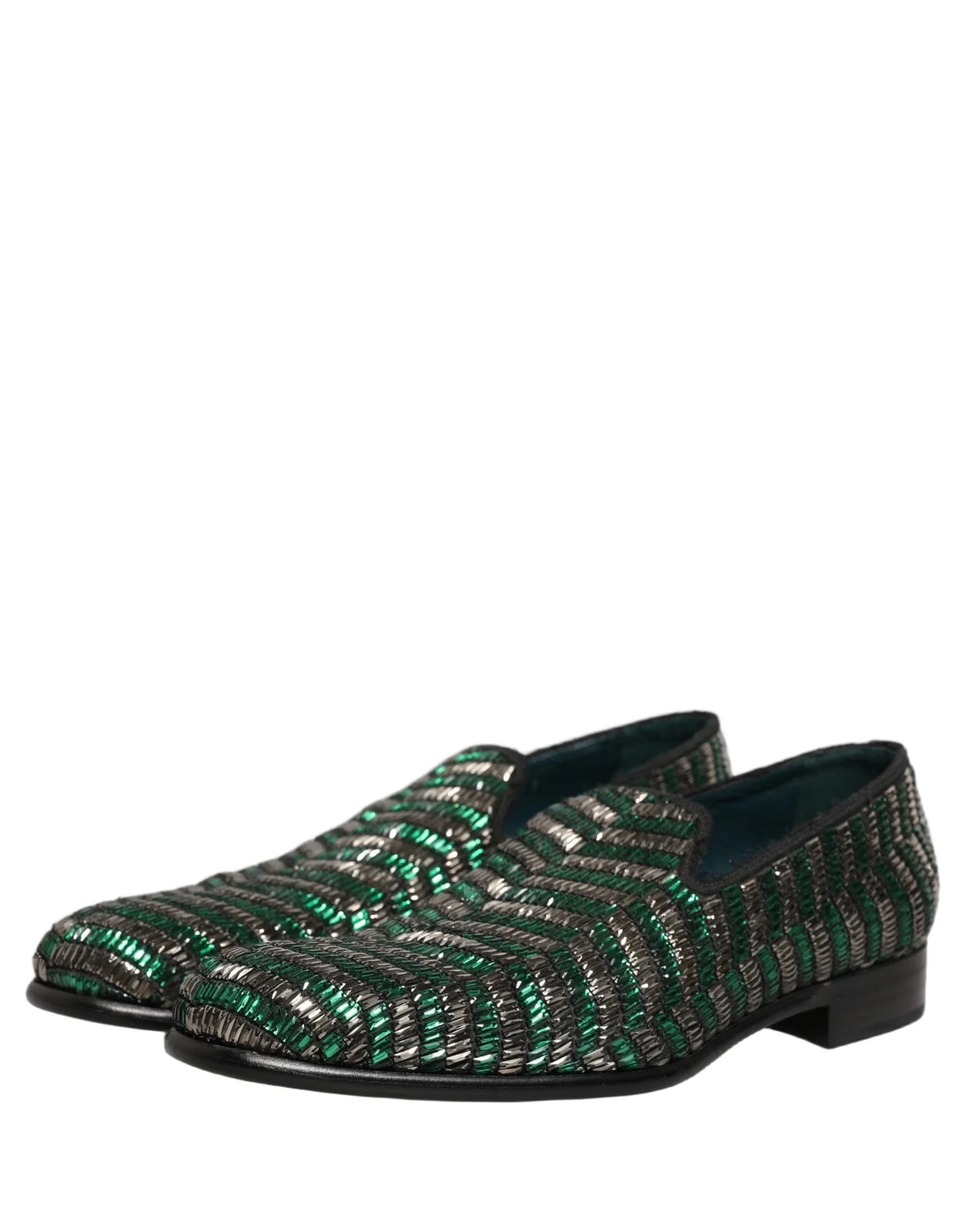 Dolce & Gabbana Floral Dress Loafers Shoes 4