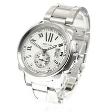 Cartier Calibre DE W7100015 42mm SS Silver #C4241 2