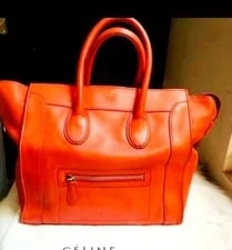 Celine Pebbled Shoppers Luggage 3