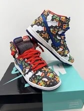 Nike SB Dunk High Concepts Ugly Christmas Sweater 2