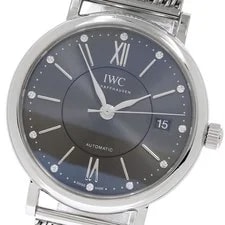 IWC Schaffhausen — IWC Schaffhausen Portofino Automatic 37 IW458110 12P Diamond Watch_966467 — Watch — resale