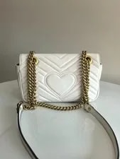 Gucci GG Marmont Small 22 Matelassé Hardware Chain 2