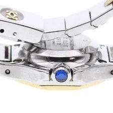 Cartier Santos Octagonal SM 24mm SS White #C6166 2