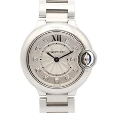 Cartier — Cartier Baron Blue SM W69010Z4 Quartz Stainless Steel — Watch — resale