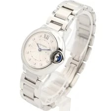 Cartier Baron Blue SM W69010Z4 Quartz Stainless Steel 2