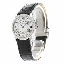 Cartier W6700155 Ronde Solo SM Quartz With 942419 From Japan 2