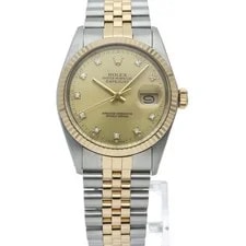 Rolex Datejust 16013(R) Gold 36mm Champagne Dial Automatic #LPW1194 2