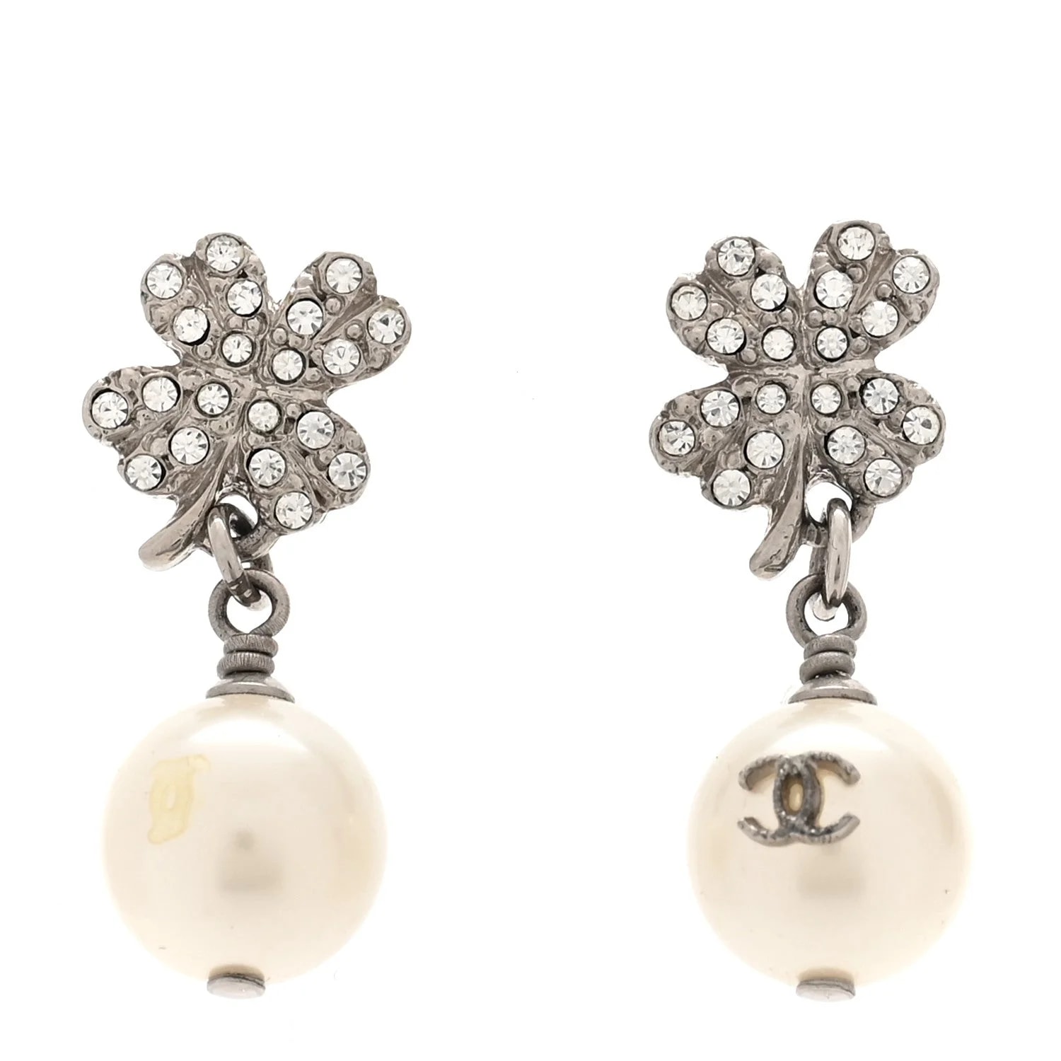 Chanel — CC Clover Drop — Jewelry — resale