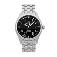 IWC — IWC Pilot's Mark XVI Steel Automatic 39mm Black Dial Bracelet IW3255-04 — Watch — resale