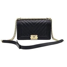 Chanel — Chanel A67086 Calf Boy Medium Flap 124345096 — Handbag — resale