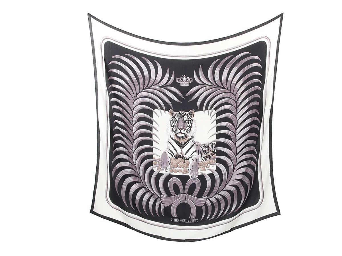 Hermès — Hermès Tigre Royal Shawl 140cm — Accessory — resale