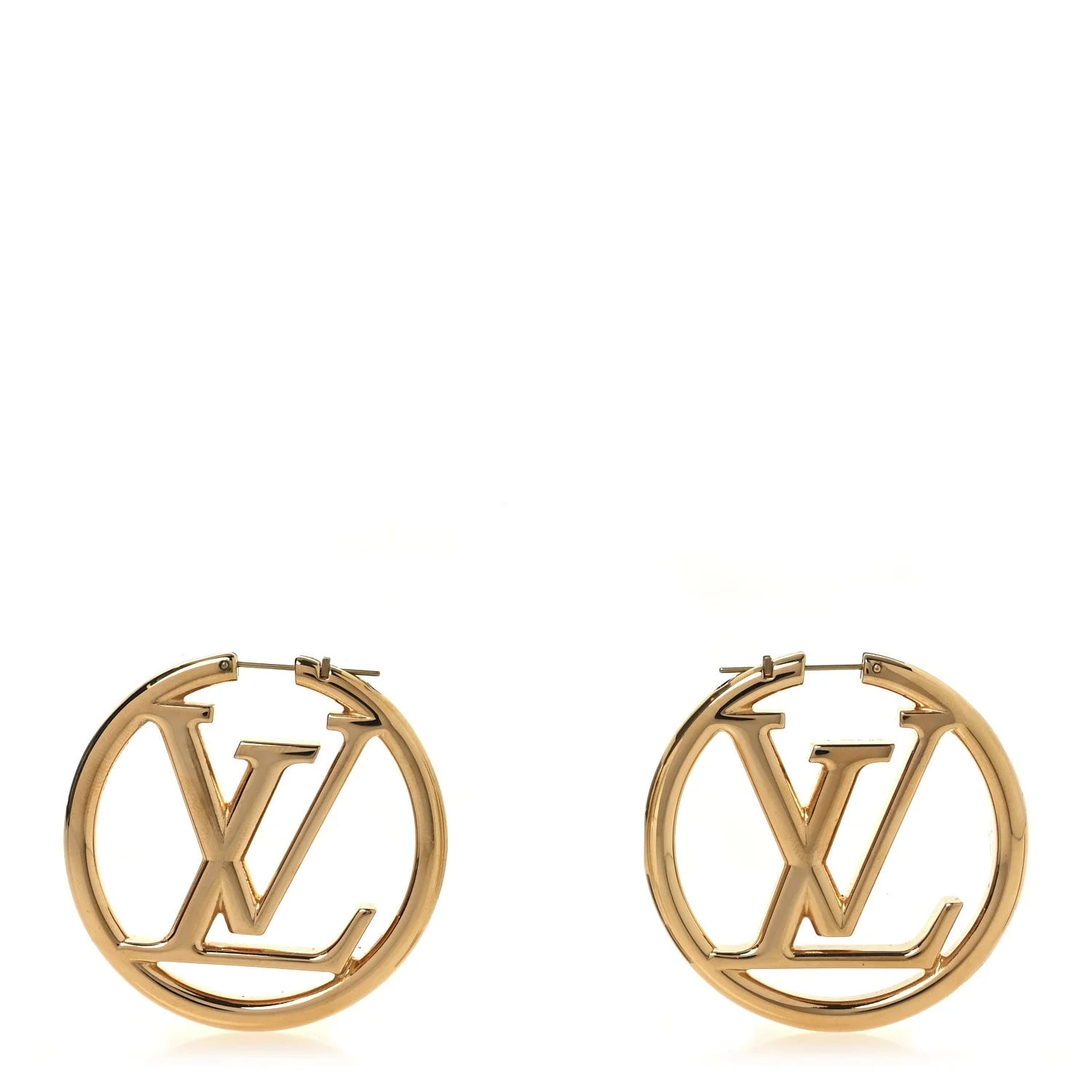 Louis Vuitton — Metal Louise Hoop — Jewelry — resale