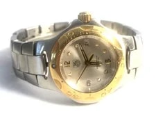 TAG Heuer Kirium Stainless & 18K Gold W/ Silver Dial Swiss Made 2