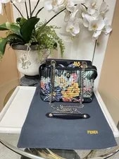 Fendi Quilted Floral Crossbody $3,300 3