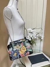 Fendi Quilted Floral Crossbody $3,300 4