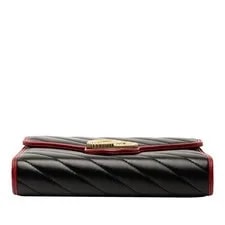 Gucci GG Marmont Nude Matelassé Wallet on Chain 3