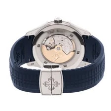 Patek Philippe Aquanaut White Gold Automatic Blue Rubber Strap 5168G-001 4