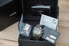 Tudor Black Bay Chrono Steel and Gold 79363N Automatic Black Dial 2