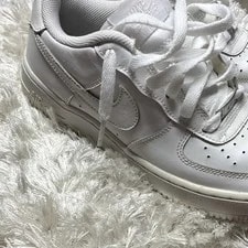 Nike Air Force 1 Low-Top Lace-Up Solid Athletic 2