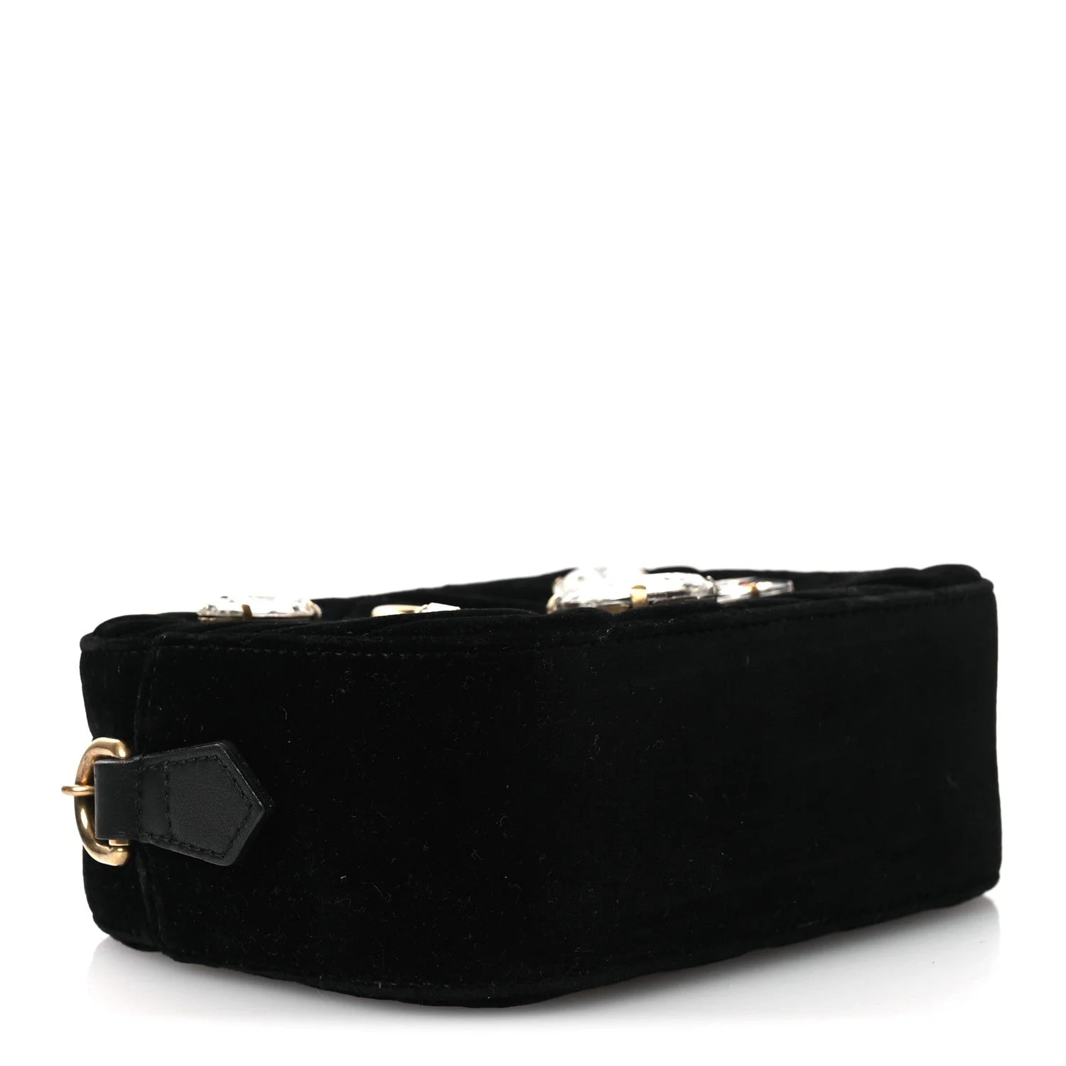 Matelasse Marquise Crystals Mini GG Marmont Chain 4