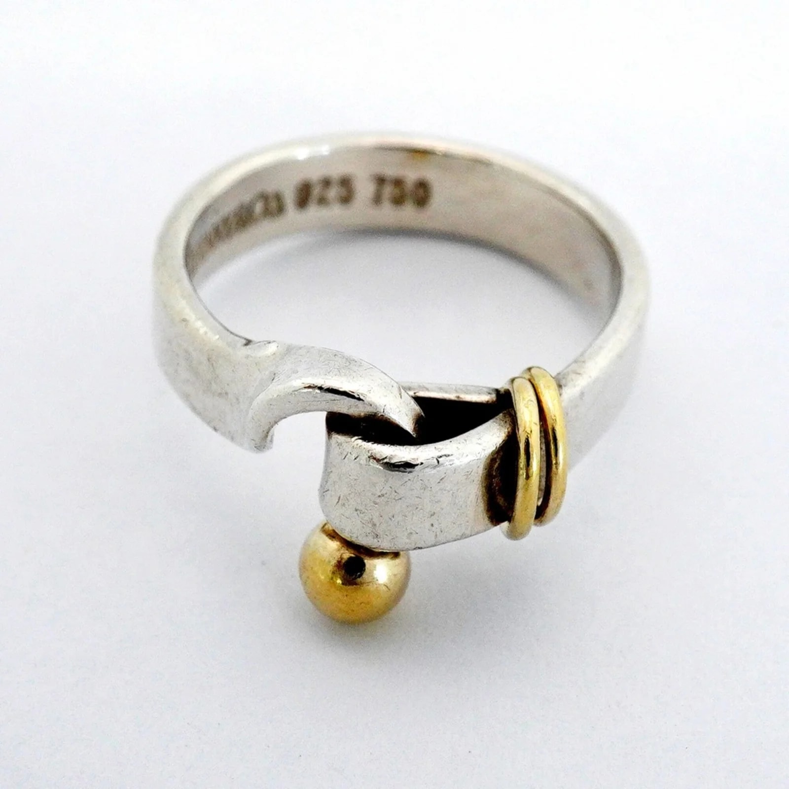 Tiffany Yellow Gold (18K) 925 Band 3