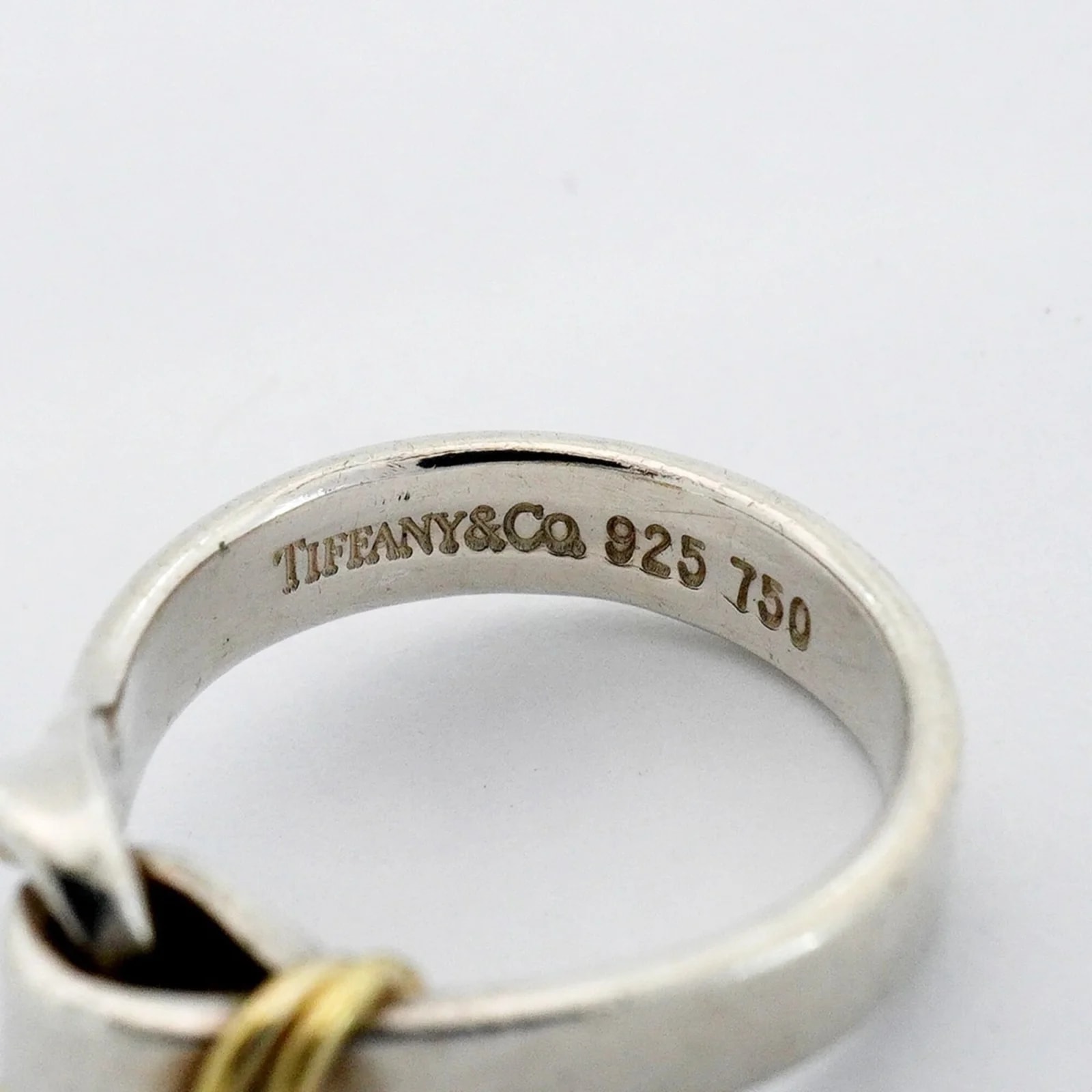 Tiffany Yellow Gold (18K) 925 Band 4