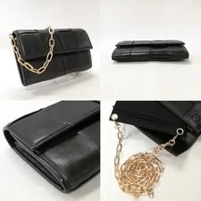 Excellent Condition Bottega Veneta Long Wallet Chain Wallet Cute 3