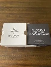 Omega X Swatch Mission TO THE Moonphase NEW Moon – Black Bioceramic Snoopy Watch 4