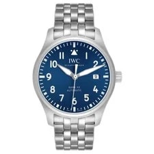 IWC Pilot Mark XX Steel Blue Dial IW328204 Box Card 2