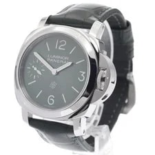 Officine Panerai Luminor Base Logo PAM01624 44mm SS Green Dial #C12258 2
