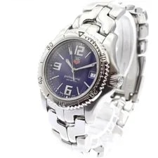 TAG Heuer — TAG Heuer Link WT1213 35mm SS Blue Dial Quartz Date #C794 — Watch — resale