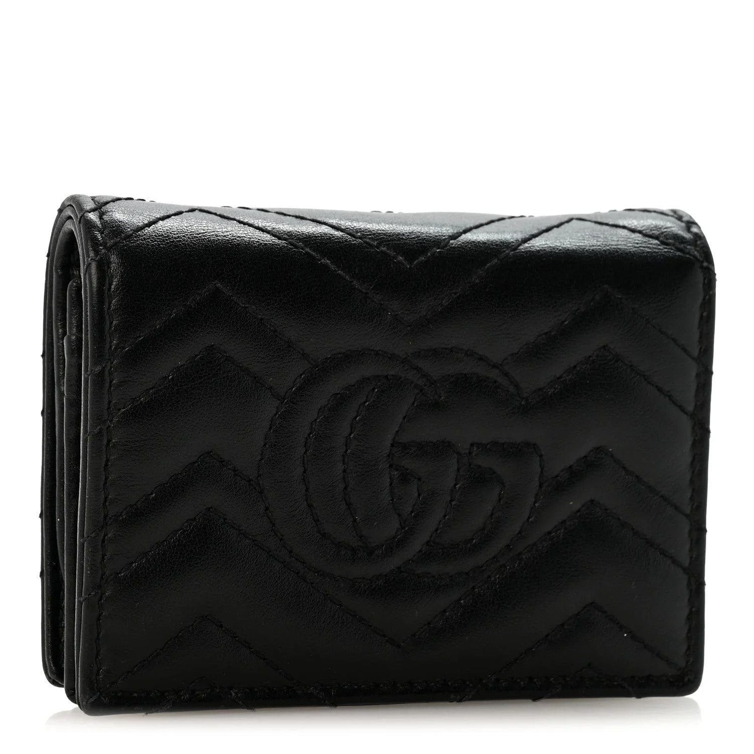 Matelasse GG Marmont Card Case Wallet 3