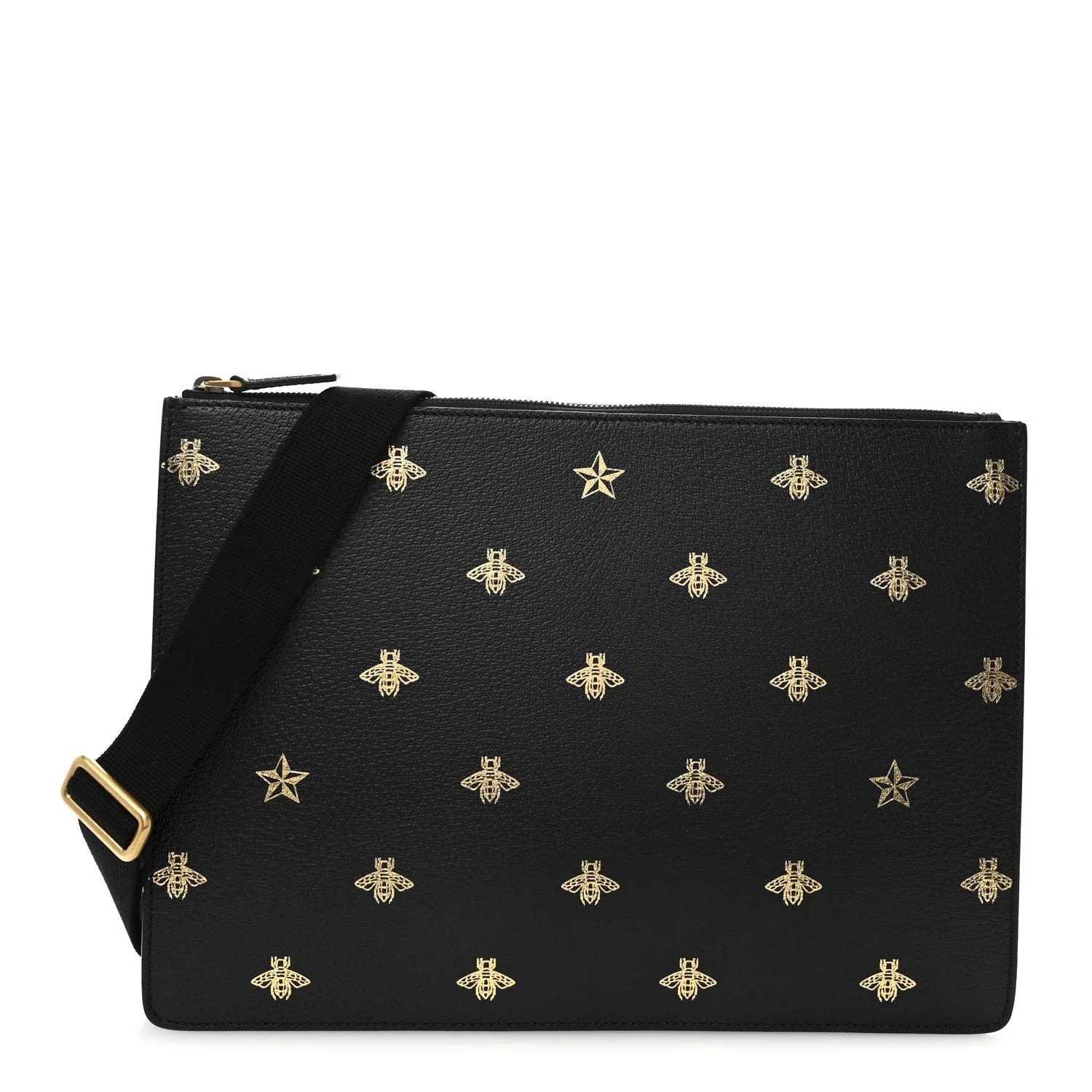 Gucci — Grained Bee Star Messenger — Accessory — resale