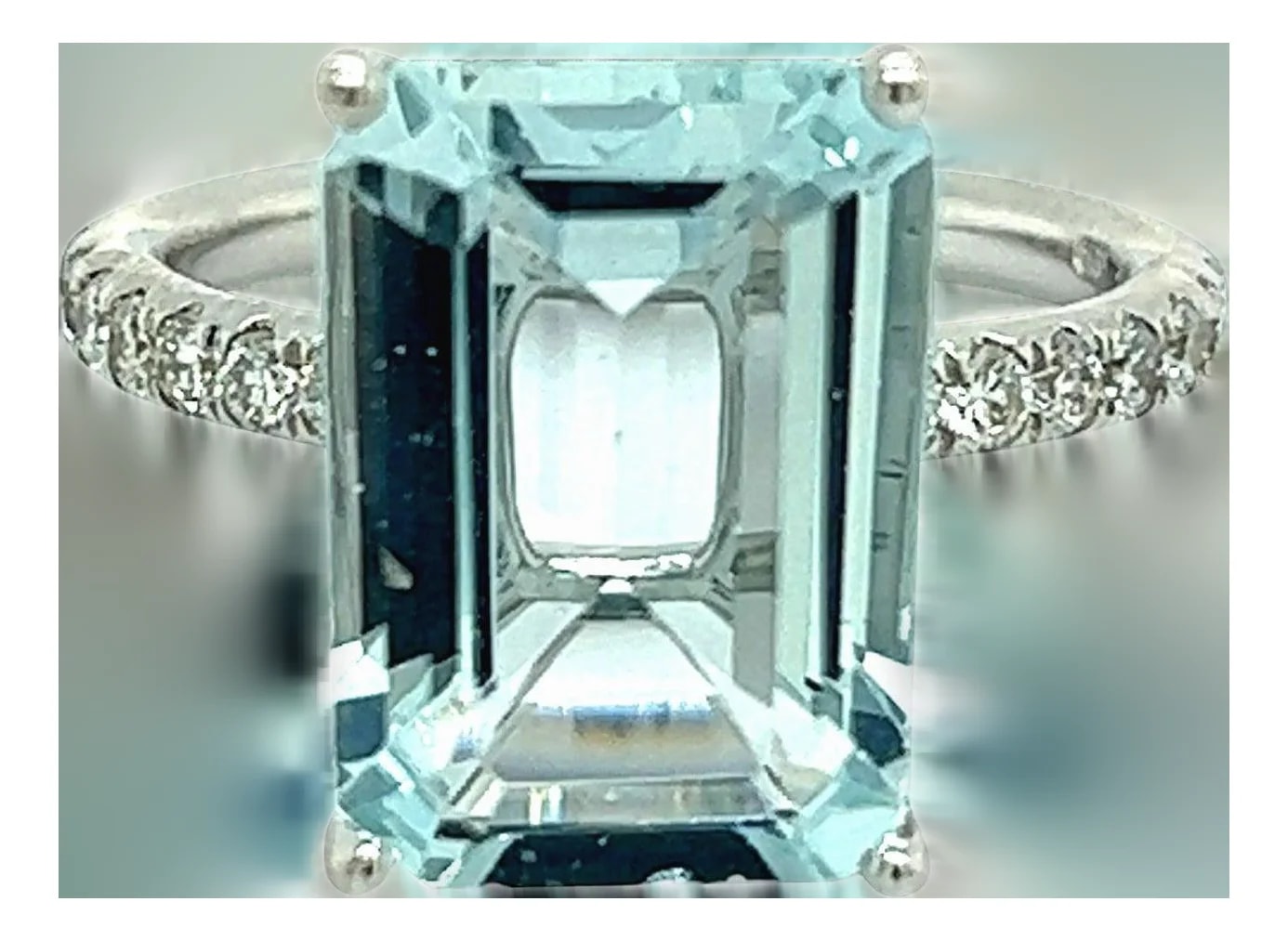 14k W 5.78 TCW Certified — Jewelry — resale