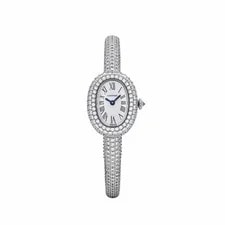 Cartier — Cartier Baignoire Mini HPI01773 '' Rhodium-Finish White Gold Diamond — Watch — resale